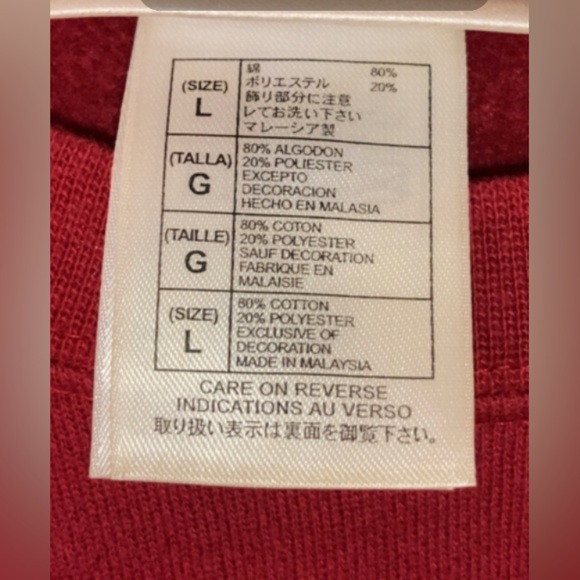 DISNEY CRUISE LINE TRANSATLANTIC UNISEX EMBROIDERED SWEATSHIRT - Picture 6 of 12